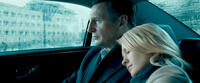 Liam Neeson and January Jones in "Unknown."