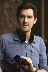 Director Joseph Kosinski on the set of "Oblivion."