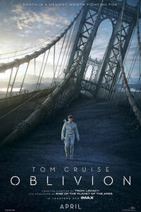 Poster art for "Oblivion."