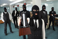 A scene from "Sound of Noise."