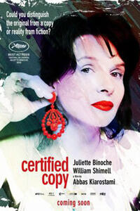 Poster art for "Certified Copy"