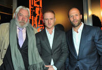 Donald Sutherland, Ben Foster and Jason Statham at the California premiere of "The Mechanic."