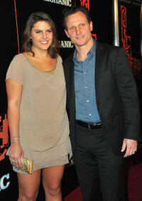 Anna Goldwyn and Tony Goldwyn at the California premiere of "The Mechanic."
