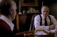 Leonardo DiCaprio as J. Edgar Hoover in "J. Edgar."