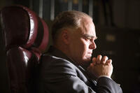 Leonardo DiCaprio as J. Edgar Hoover in "J. Edgar."