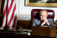 Leonardo DiCaprio as J. Edgar Hoover in "J. Edgar."