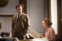 Leonardo DiCaprio as J. Edgar Hoover and Naomi Watts as Helen Gandy in "J. Edgar.''