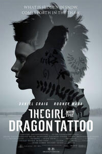 Poster art for "The Girl With the Dragon Tattoo."
