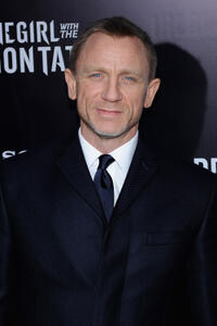 Daniel Craig at the New York premiere of "The Girl With The Dragon Tattoo."