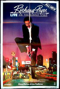 Poster art for "Richard Pryor Live on Sunset Strip."