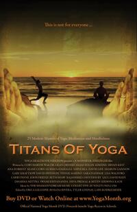 Poster art for "Titans of Yoga."