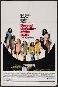 Poster art for "Beyond the Valley of the Dolls."