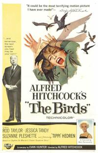 Poster art for "The Birds."