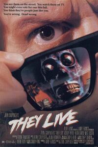 Poster art for "They Live."