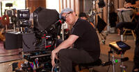 Director Jim Field Smith on set of "Butter."
