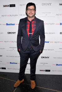 Writer Jason Micallef at the New York premiere of "Butter."
