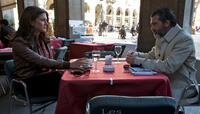 Gina Carano and Antonio Banderas in "Haywire."