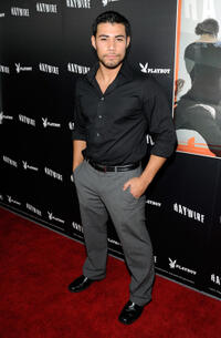 Julian Alcaraz at the California premiere of "Haywire."