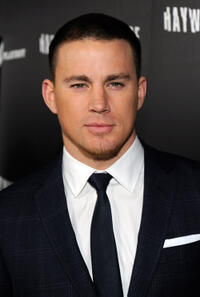 Channing Tatum at the California premiere of "Haywire."