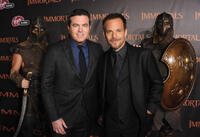 Executive Producer of Relativity Media Tucker Tooley and Stephen Dorff at the world premiere of "Immortals" in California.