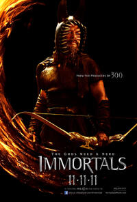 Poster art for "Immortals."