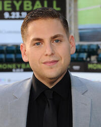 Jonah Hill at the California premiere of "Moneyball."