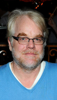 Philip Seymour Hoffman at the California premiere of "Moneyball."