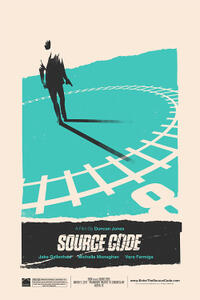 Poster art for "Source Code."