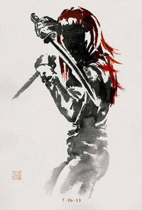 Poster art for "The Wolverine."