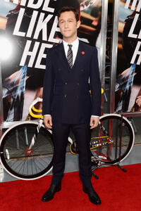 Joseph Gordon-Levitt at the New York premiere of "Premium Rush."
