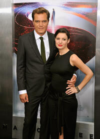 Michael Shannon and Kate Arrington at the "Man Of Steel" premiere in N.Y.