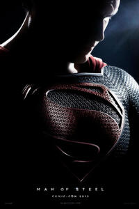 Comic-Con poster art for "Man of Steel."