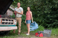 Kevin Costner as Jonathan Kent and Diane Lane as Martha Kent in "Man of Steel."