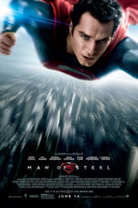 Poster art for "Man of Steel."