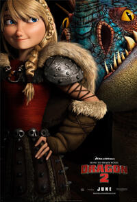 Poster art for "How to Train Your Dragon 2."