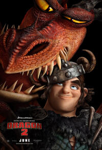 Poster art for "How to Train Your Dragon 2."