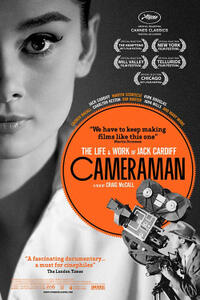 Poster art for "Cameraman: The Life and Work of Jack Cardiff."
