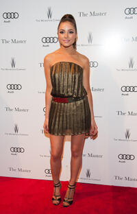 Olivia Culpo at the New York premiere of "The Master."