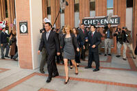 Grant Bowler as Henry Rearden and Taylor Schilling as Dagny Taggart in "Atlas Shrugged."