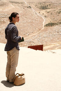 Melissa Desormeaux-Poulin as Jeanne Marwan in "Incendies."