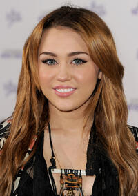 Miley Cyrus at the California premiere of "Justin Bieber: Never Say Never."