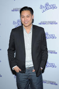Director Jon M. Chu at the New York premiere of "Justin Bieber: Never Say Never."
