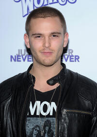 Jared Evan at the New York premiere of "Justin Bieber: Never Say Never."