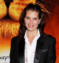 Brooke Shields at the New York premiere of "African Cats."
