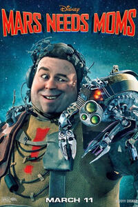 Character poster art for "Mars Needs Moms 3D."