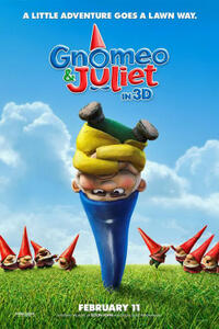 Poster art for "Gnomeo and Juliet 3D"