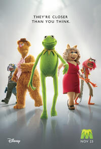 Poster art for "The Muppets."