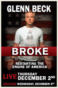 Poster art for "Glenn Beck Encore: Broke."