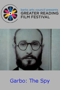 Poster art for Reading Film Festival screening of "Garbo: The Spy"