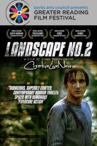 Poster art for Reading Film Festival screening of "Landscape No. 2"